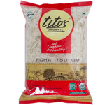 Tito's Organic Free White Poha  - 750g