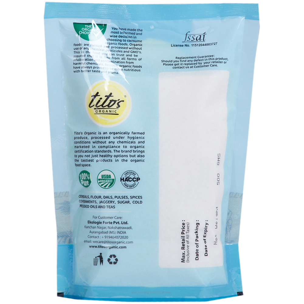 Tito's Organic Idli Rava - 500g