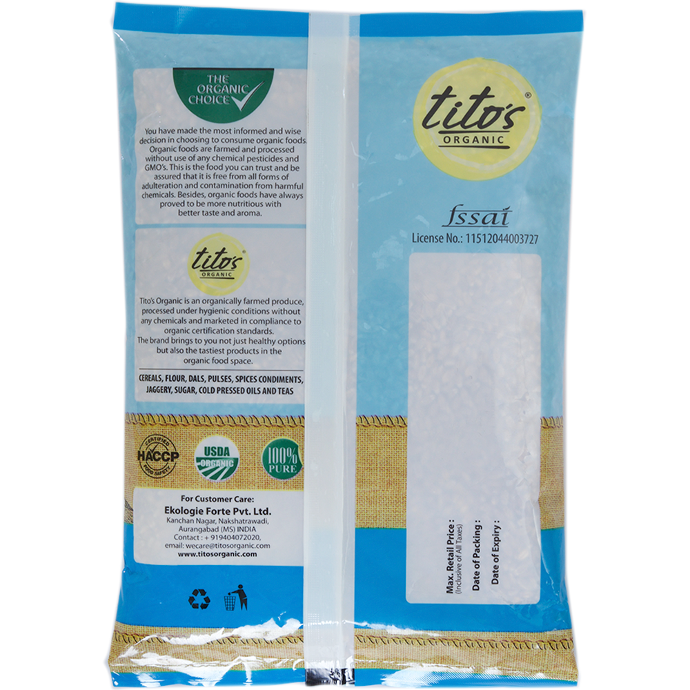 Tito's Organic Whole Wheat Grain - 1kgs