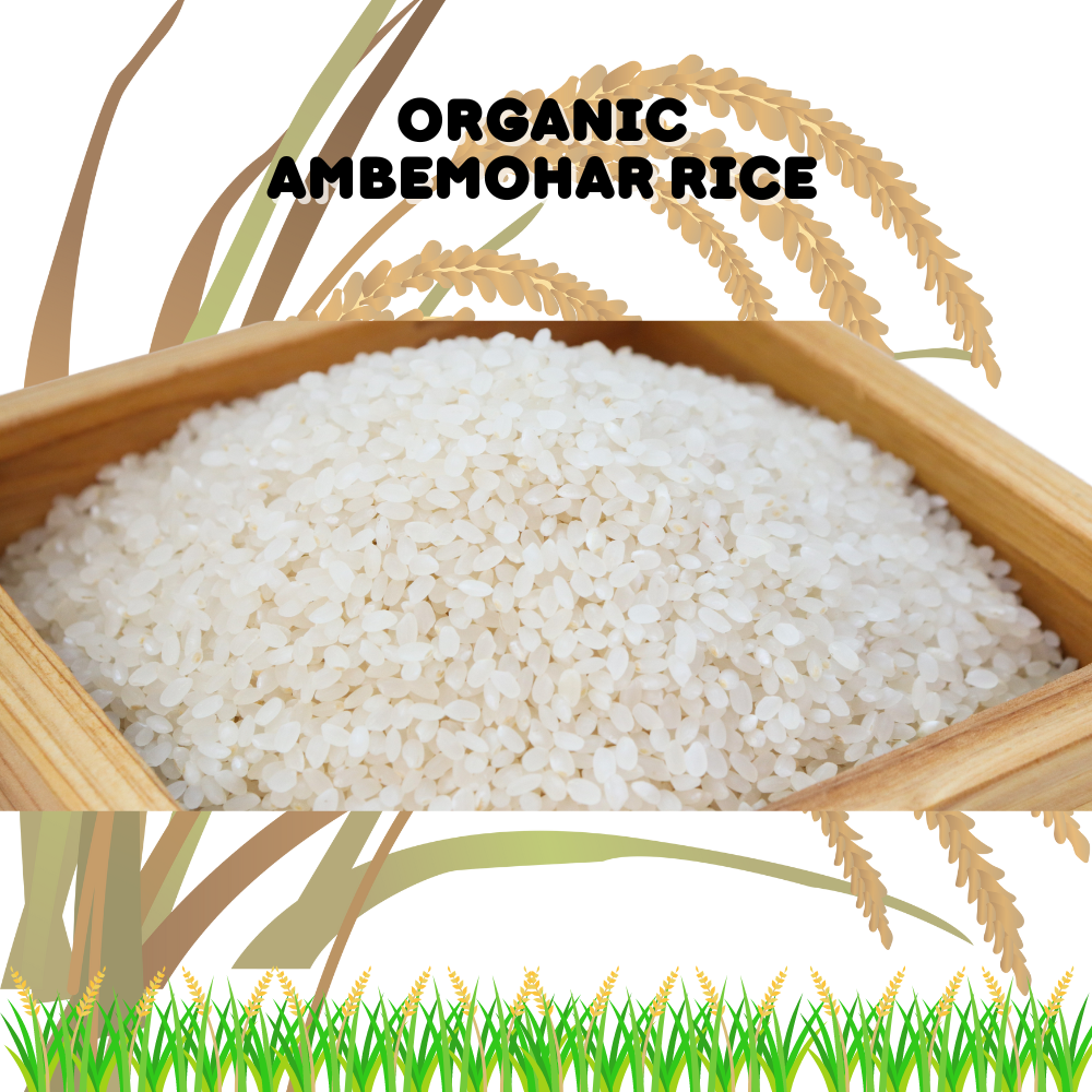 Tito's Organic Ambemohar Rice (White) - 1kgs