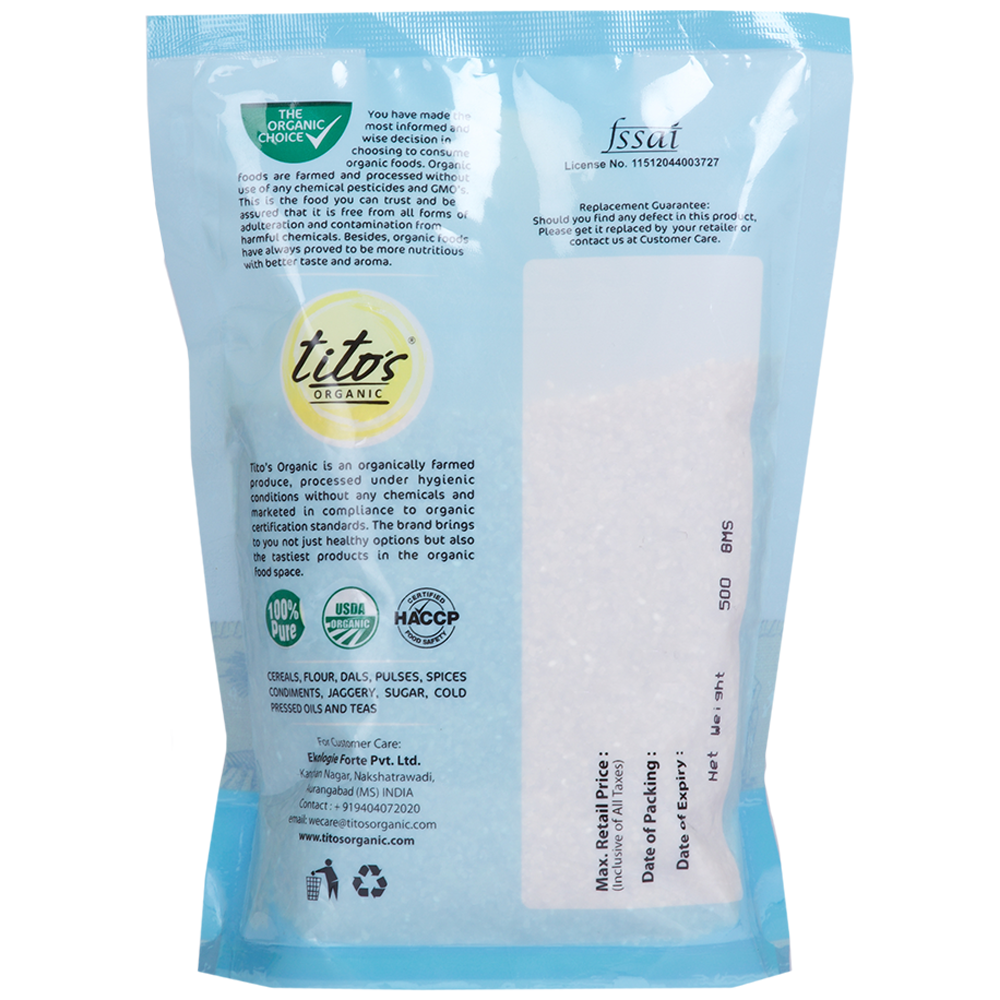 Tito's Organic Wheat Daliya - 500g