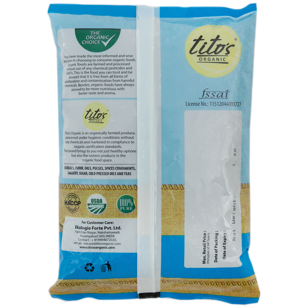 Tito's Organic Whole Bajra Grain - 1kgs
