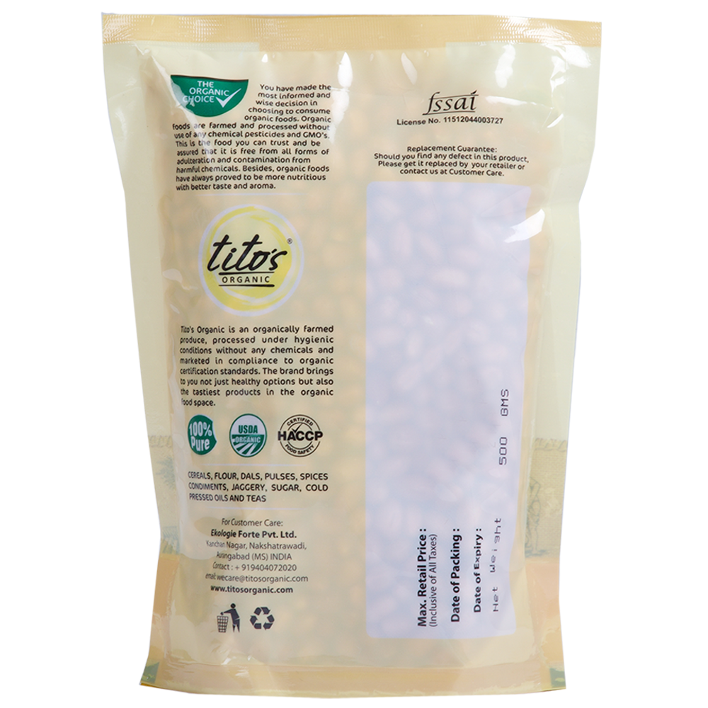 Tito's Organic Groundnuts - 500g