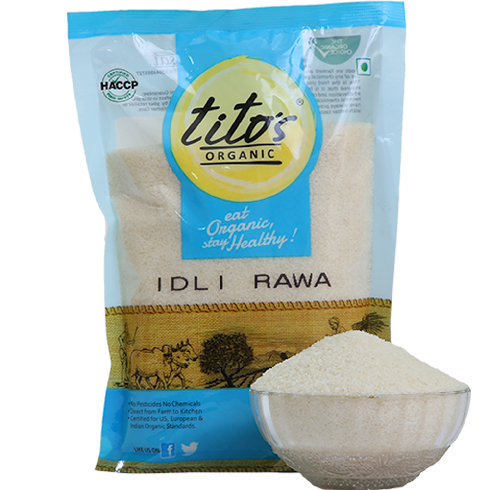 Tito's Organic Idli Rava - 500g