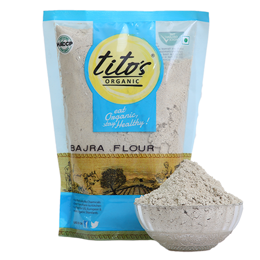 Tito's Organic Bajra Atta - 500g