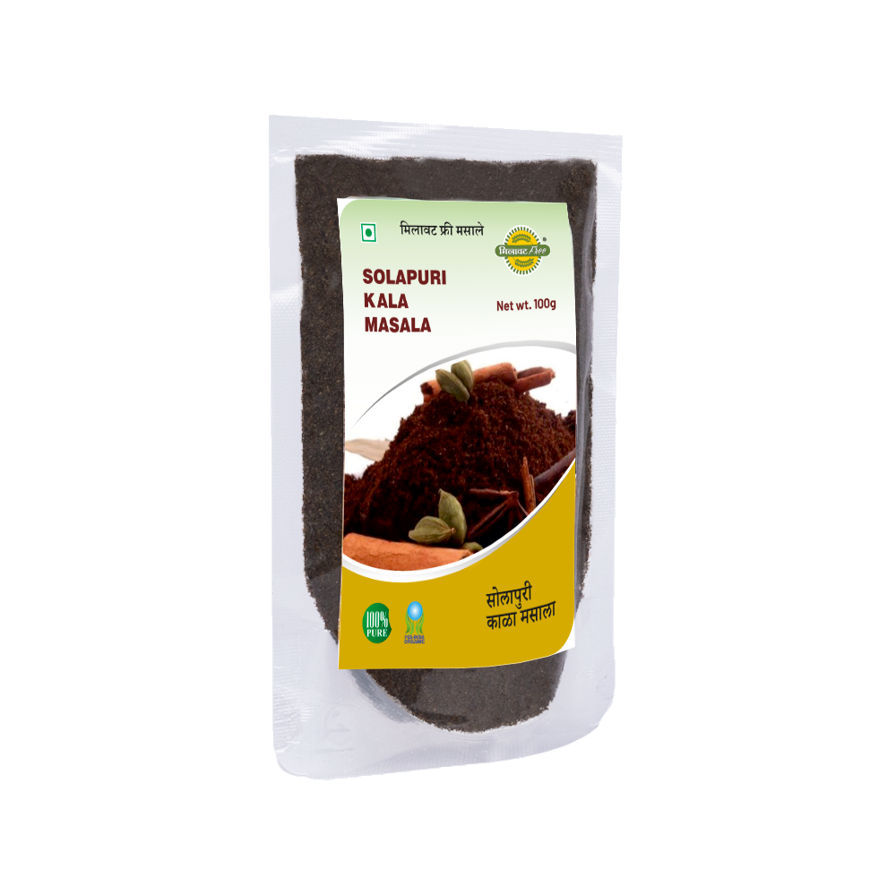 Milawat Free Solapuri Kala Masala - 100 gms