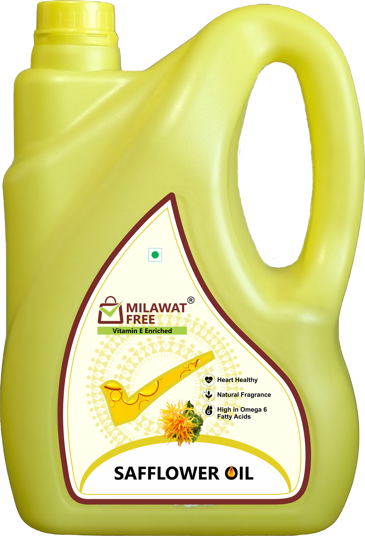 Milawat Free Safflower Oil - 5000 ML