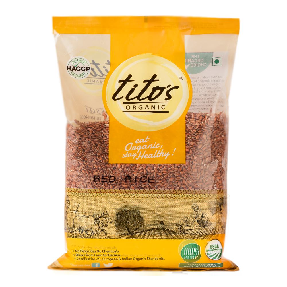 Tito's Organic Red Rice - 1kgs