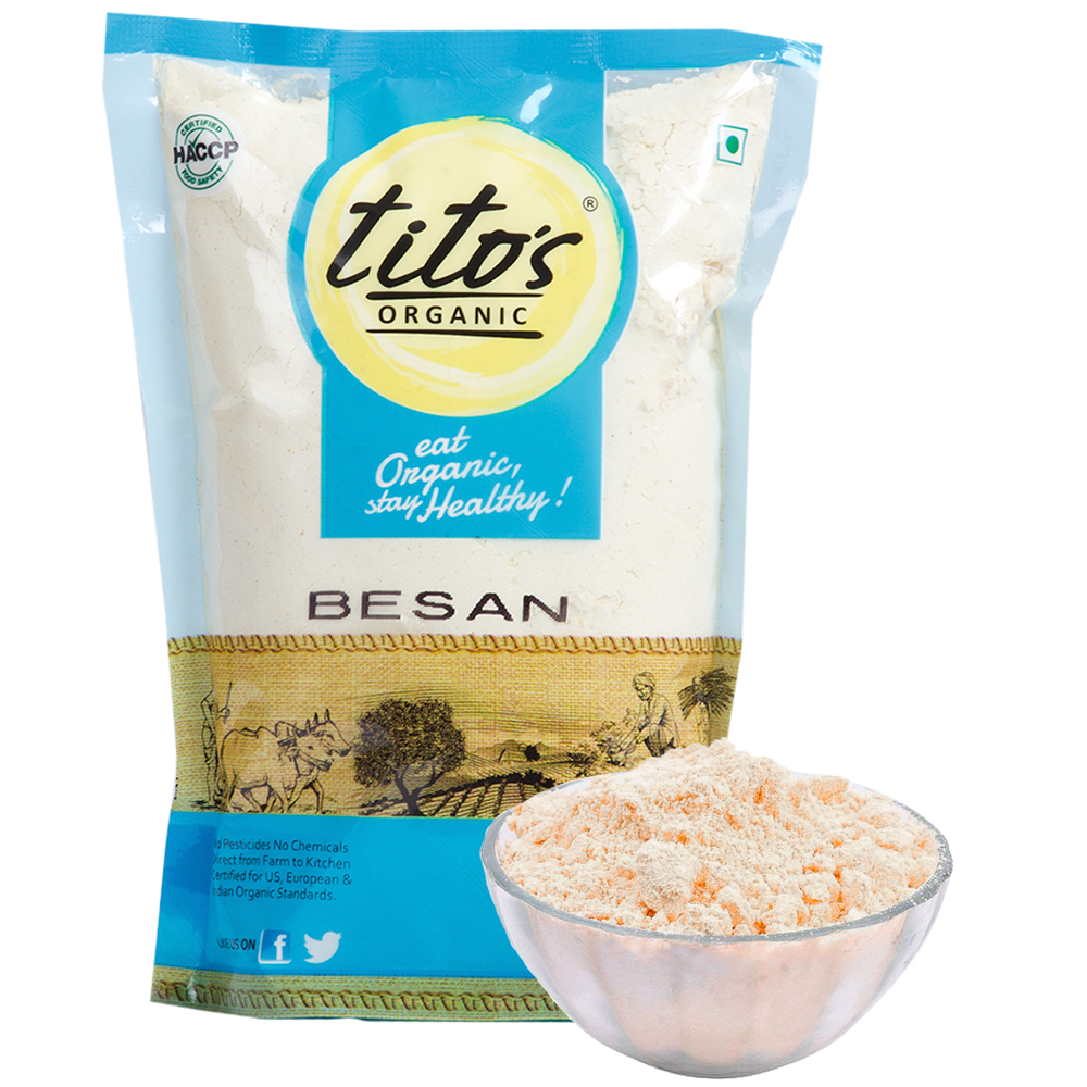 Tito's Organic Besan Atta -  500g