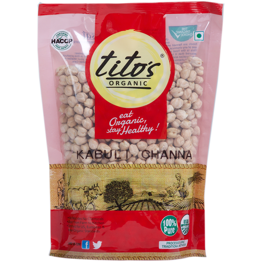 Tito's Organic Kabuli Chana - 500g