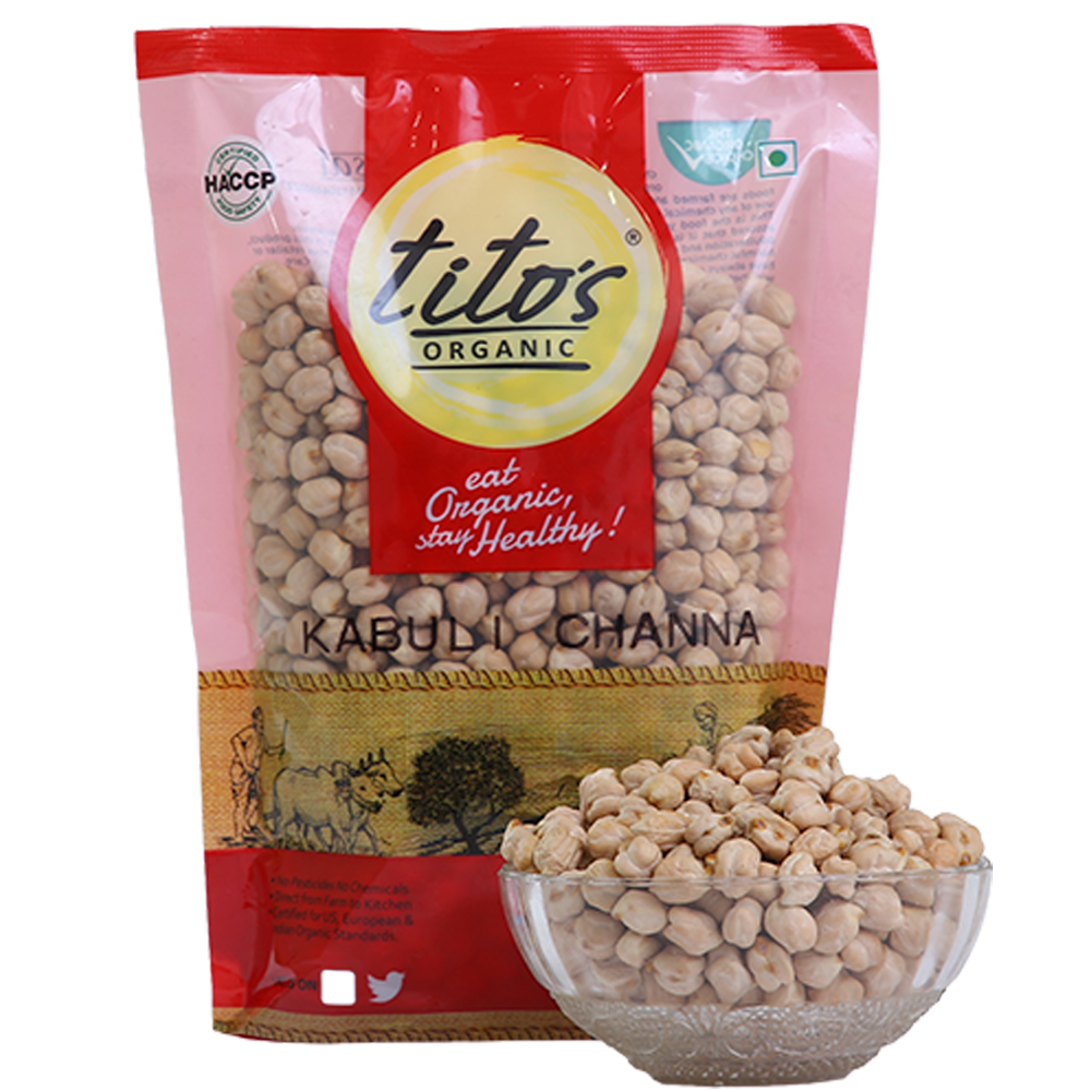 Tito's Organic Kabuli Chana - 500g