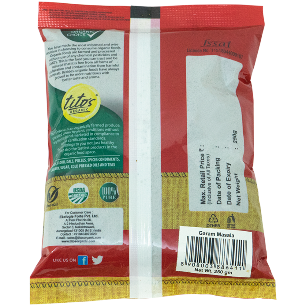 Milawat Free Garam Masala - 250g