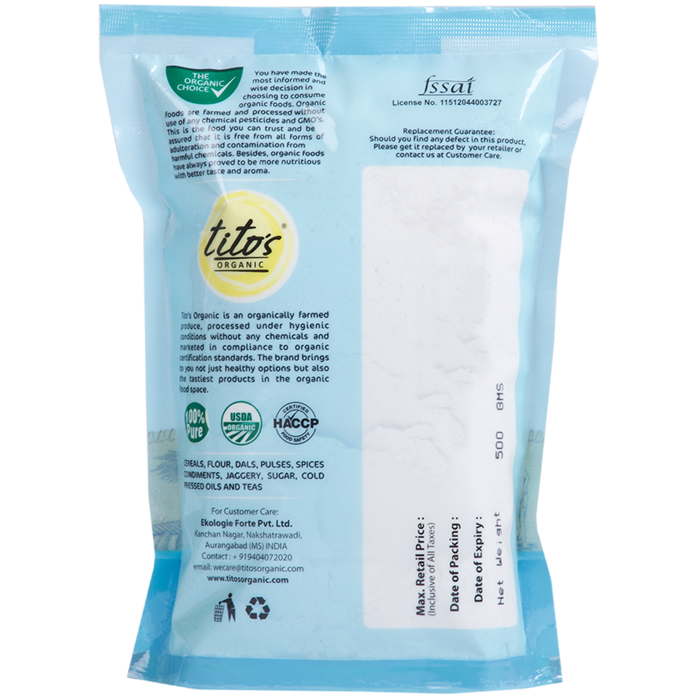 Tito's Organic Jowar Atta - 500g