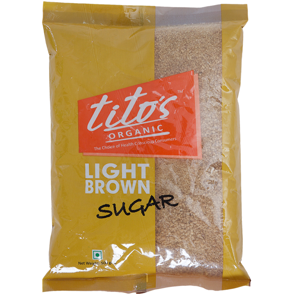 Tito's Organic Light Brown Sugar - 500g