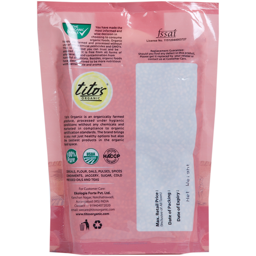 Tito's Organic Matki - 500g