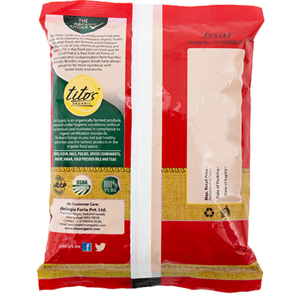 Tito's Organic Red Chilli Powder - 250g