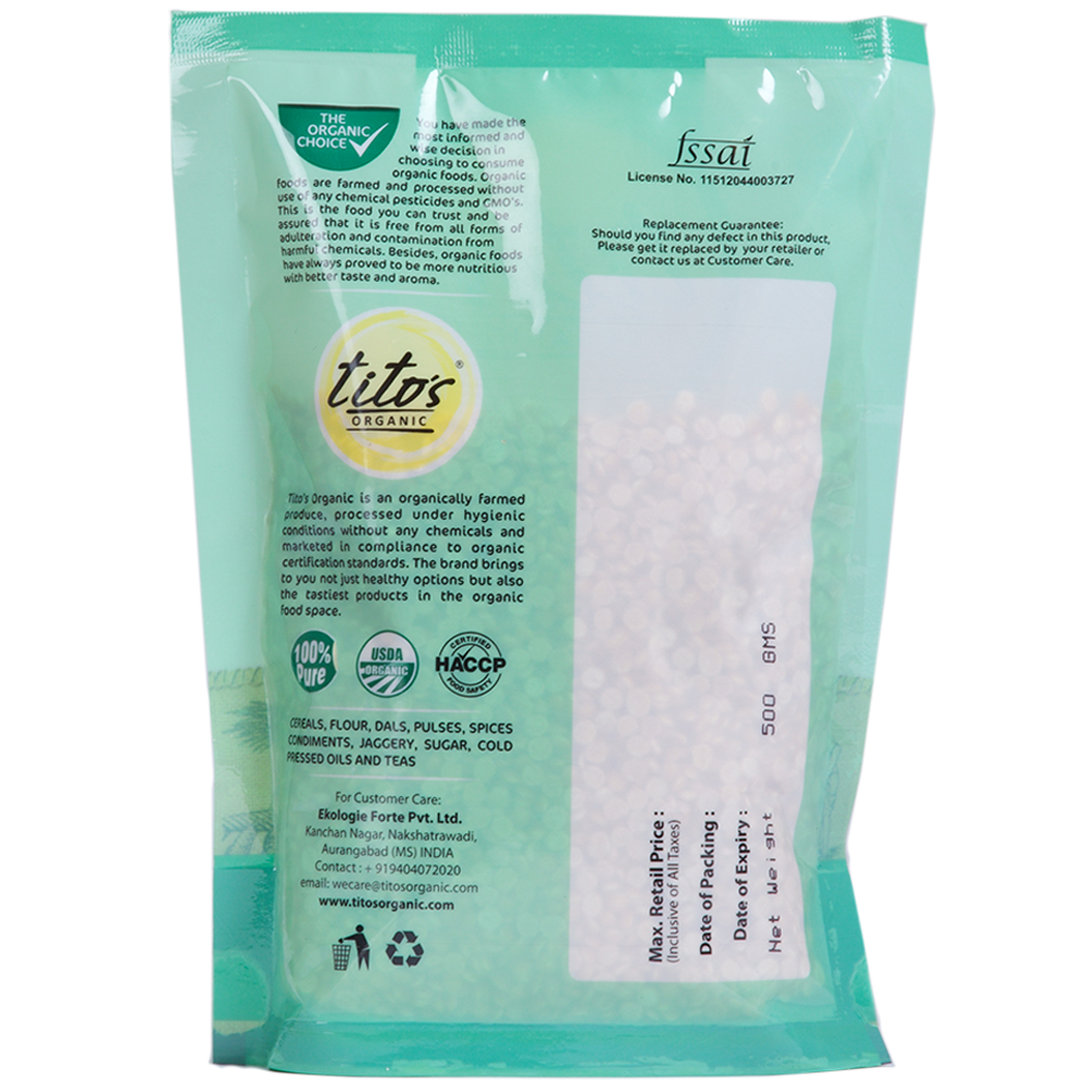 Tito's Organic Turdal - 500g