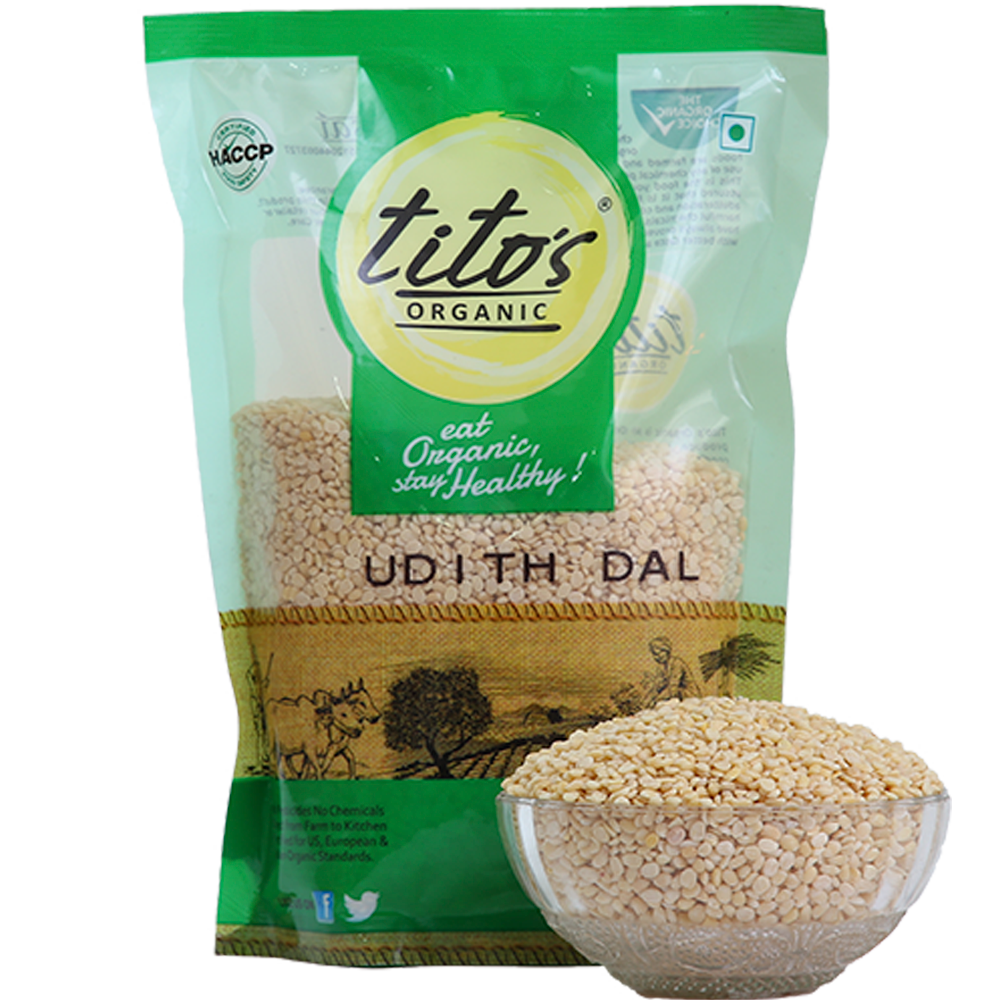 Tito's Organic Udith Dal - 500g