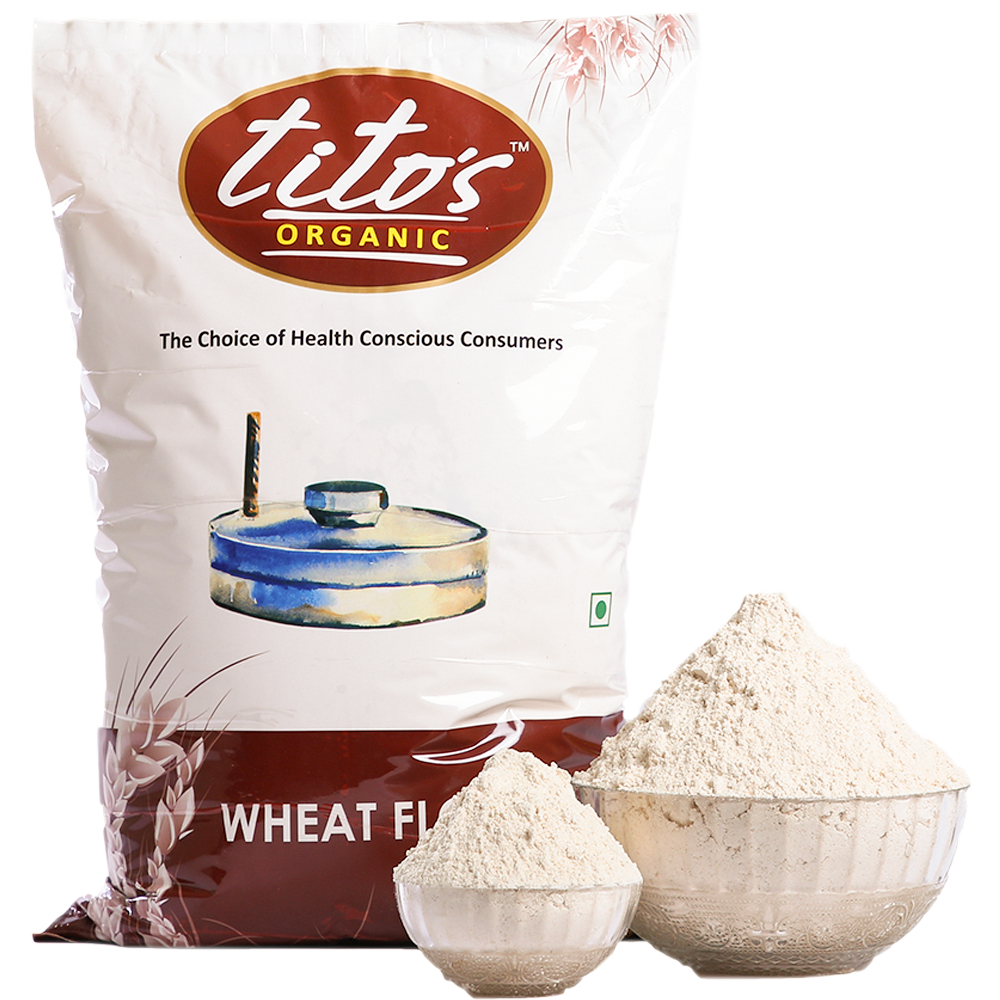 Tito's Organic Whole Wheat Flour - 5kgs