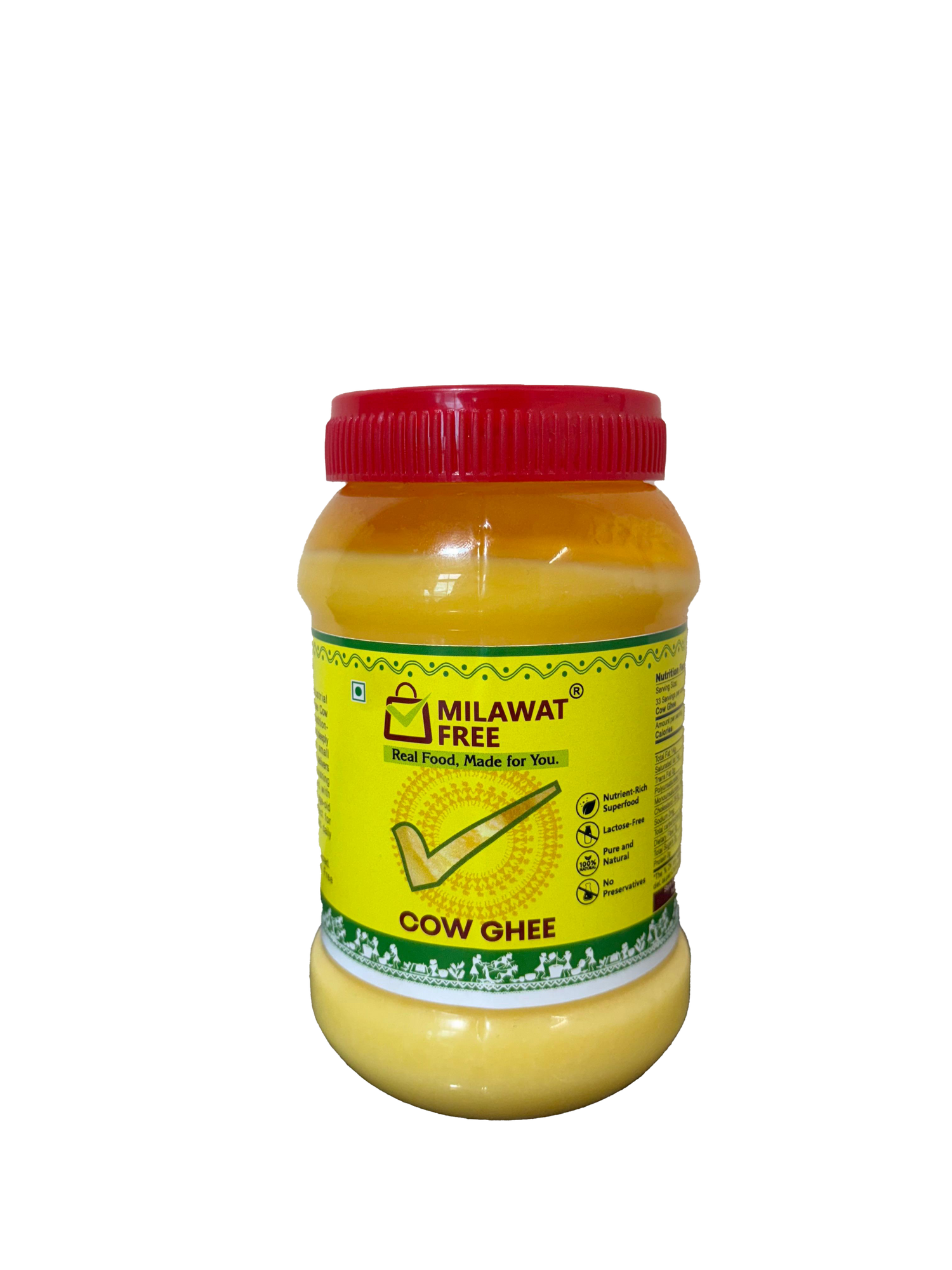 Milawat Free Cow Ghee - 500 gms