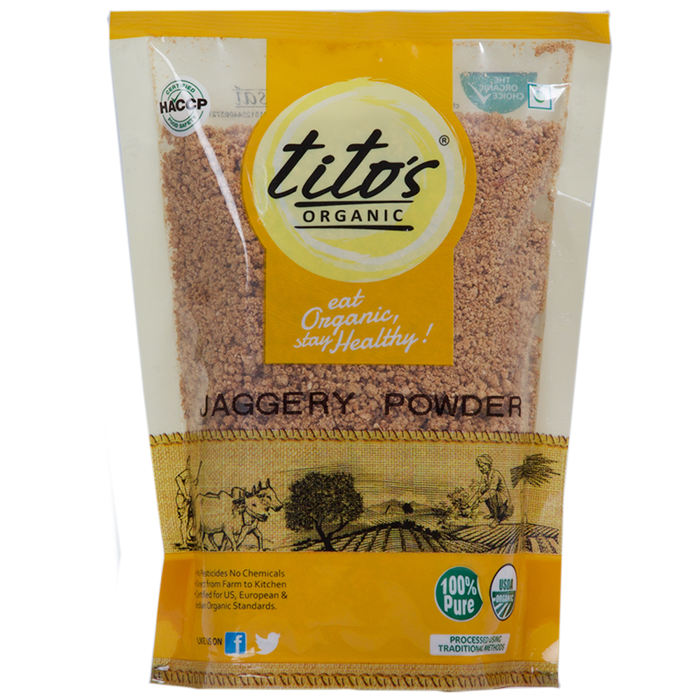 Tito's Organic Jaggery Powder - 500gms