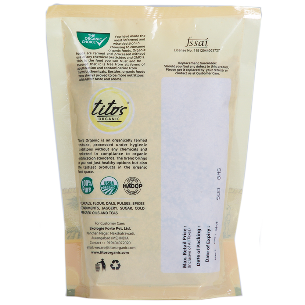 Tito's Organic Jaggery Powder - 500gms