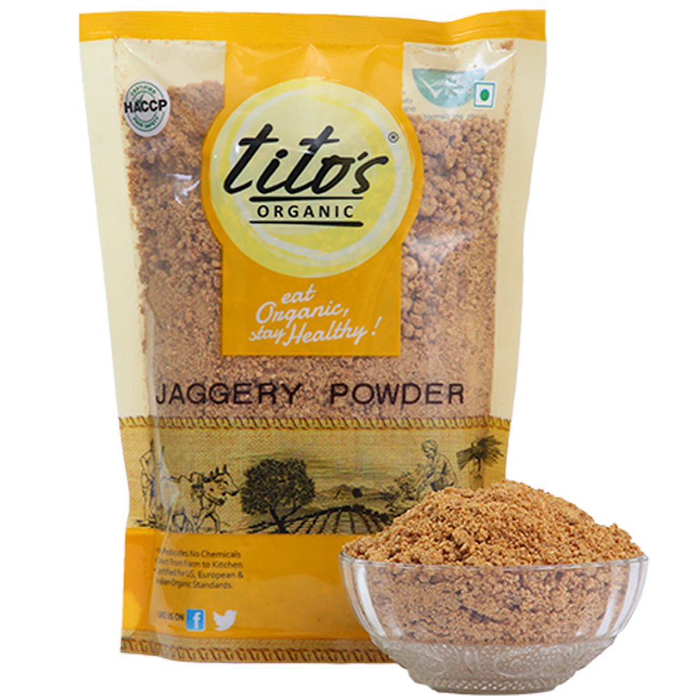 Tito's Organic Jaggery Powder - 500gms