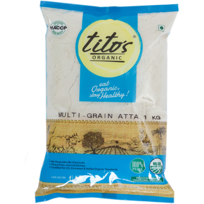 Picture of Tito's Organic MultiGrain Atta | 1 kg 