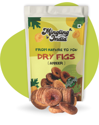 Picture of Mingling India Dry Figs - 200 gm 