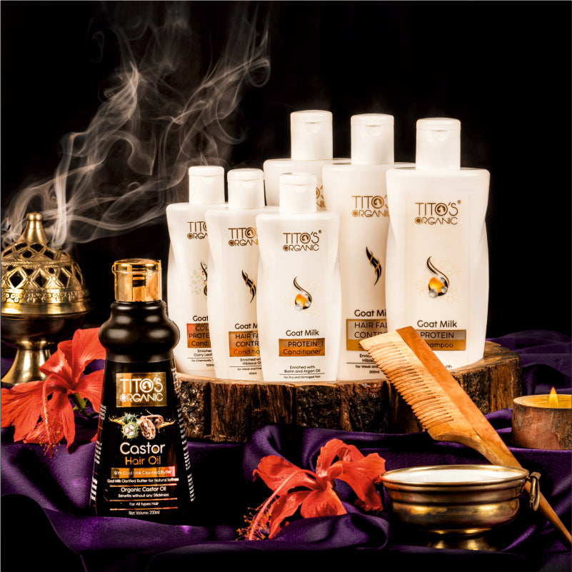 Refreshing Care with Goat Milk Shampoo