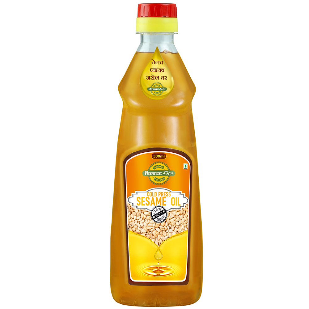 मिलावत मुक्त तिल का तेल - 500 एमएल