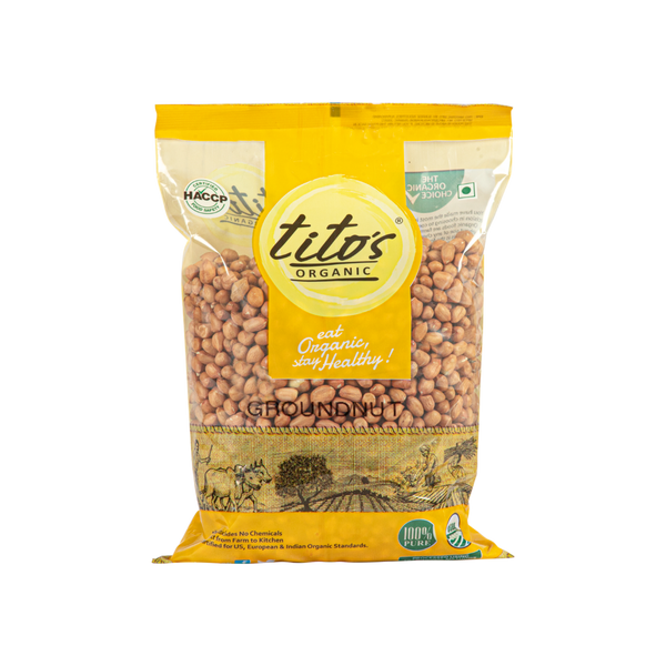 Tito's Organic Groundnuts - 1kgs