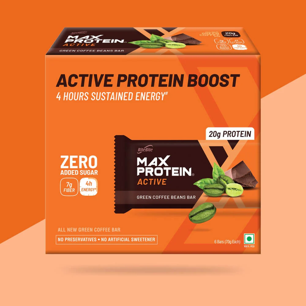 Max Protein Active Green Coffee Beans (70g each) - pack of 2