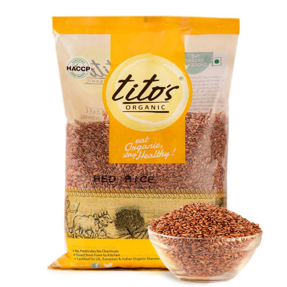 Tito's Organic Red Rice - 1kgs