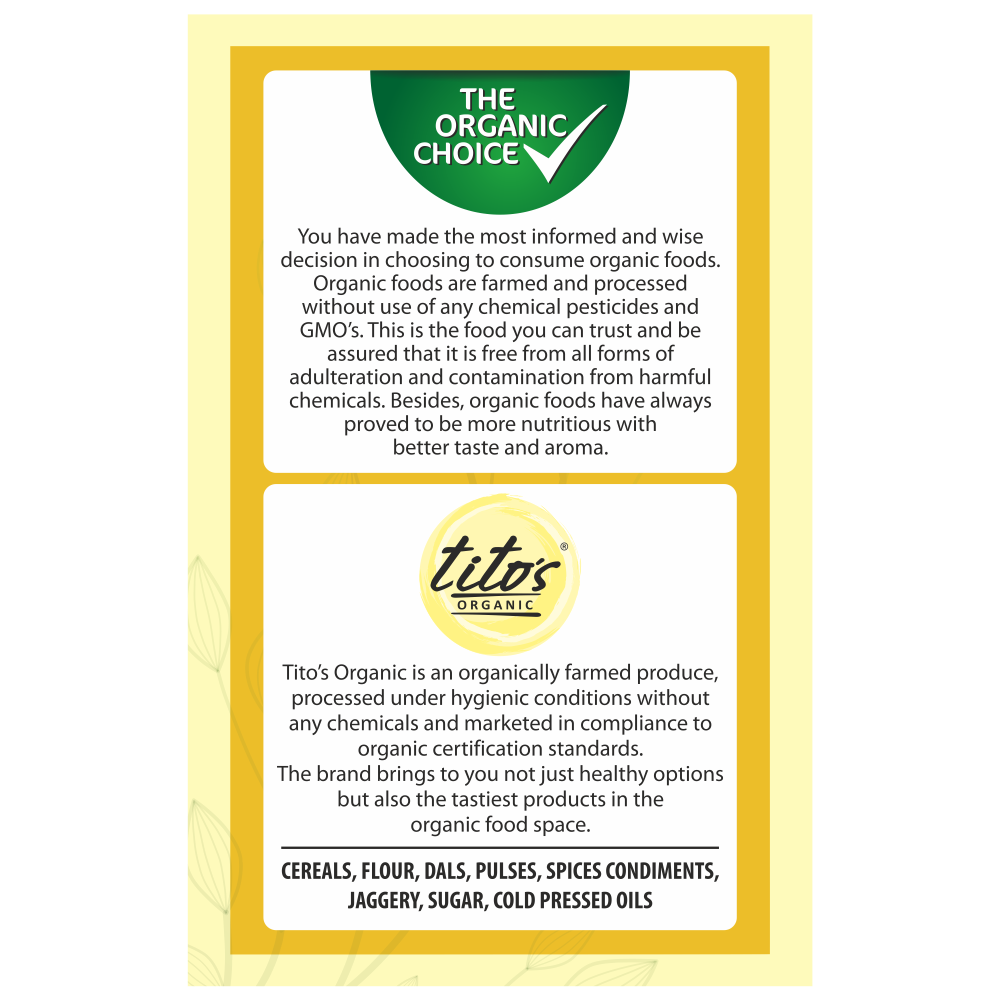 Tito's Organic Jaggery Powder - 500 g