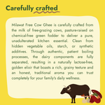 Milawat Free Cow Ghee carefully crafted from milk with traditional processing