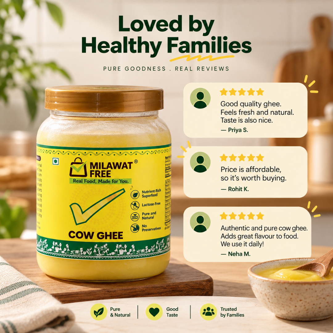 Milawat Free Cow Ghee Customer Reviews