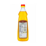 Milawat Free Groundnut Oil 1 Litre bottle back label with ingredients and nutrition information