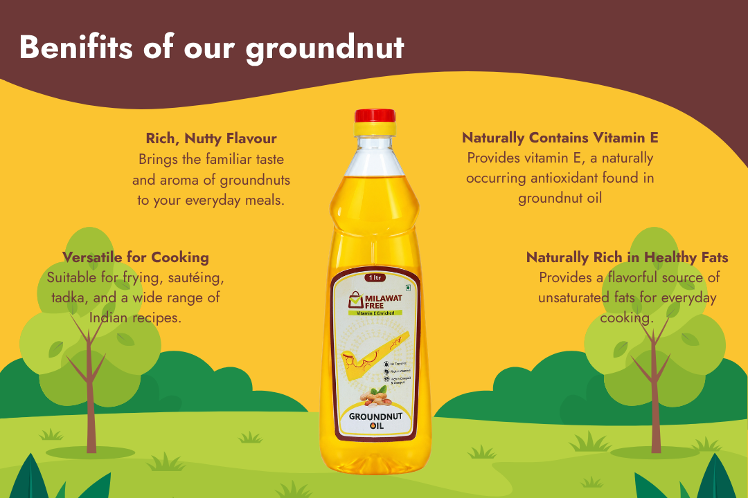 Benefits of Milawat Free Groundnut Oil
