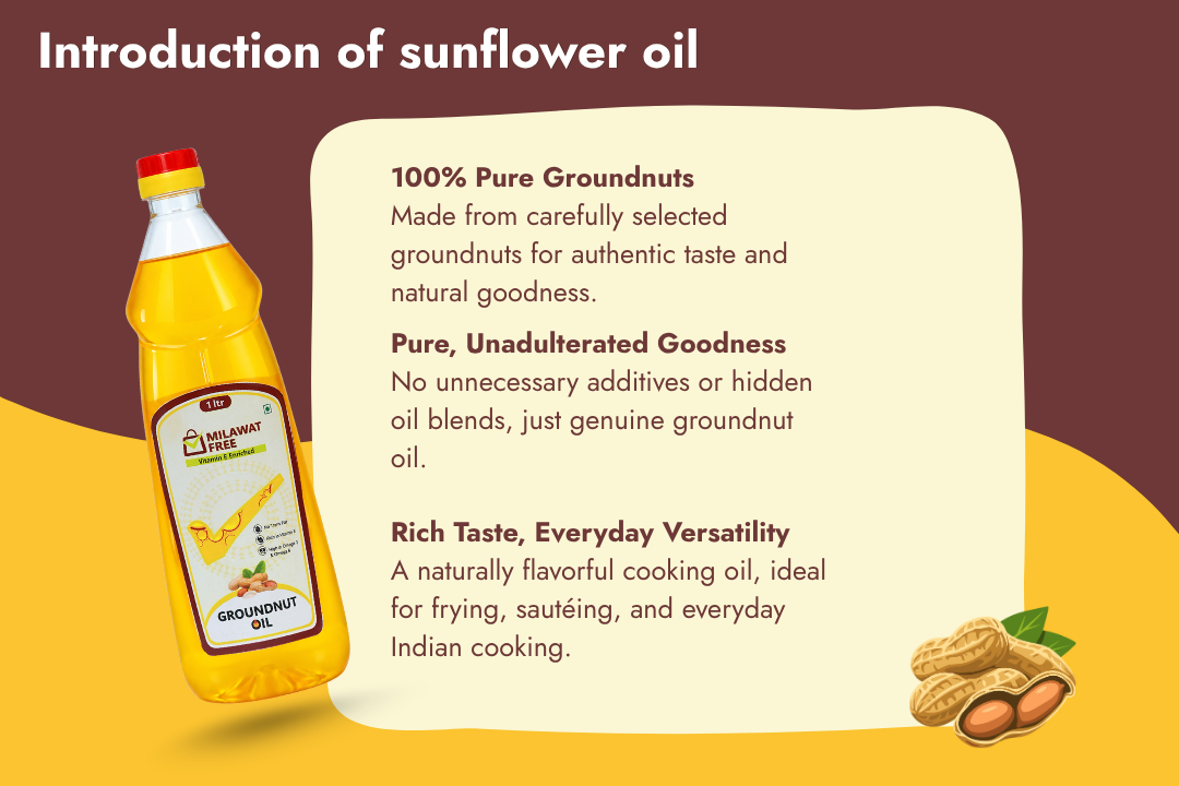 Introduction to Milawat Free Groundnut Oil