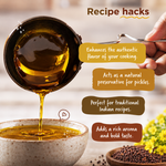 Milawat Free Mustard Oil 1 Litre core benefits and cooking uses