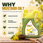 Milawat Free Mustard Oil 5 Litre benefits for everyday cooking