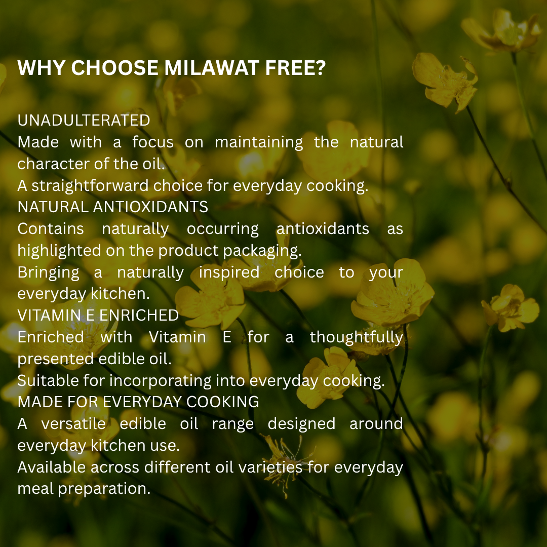 Why choose Milawat Free Mustard Oil 5 Litre