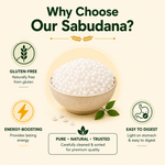 Why choose Milawat Free Sabudana with gluten-free and easy-to-digest qualities