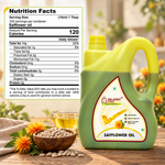 Milawat Free Safflower Oil with vitamin E, natural antioxidants and omega 6 fatty acids