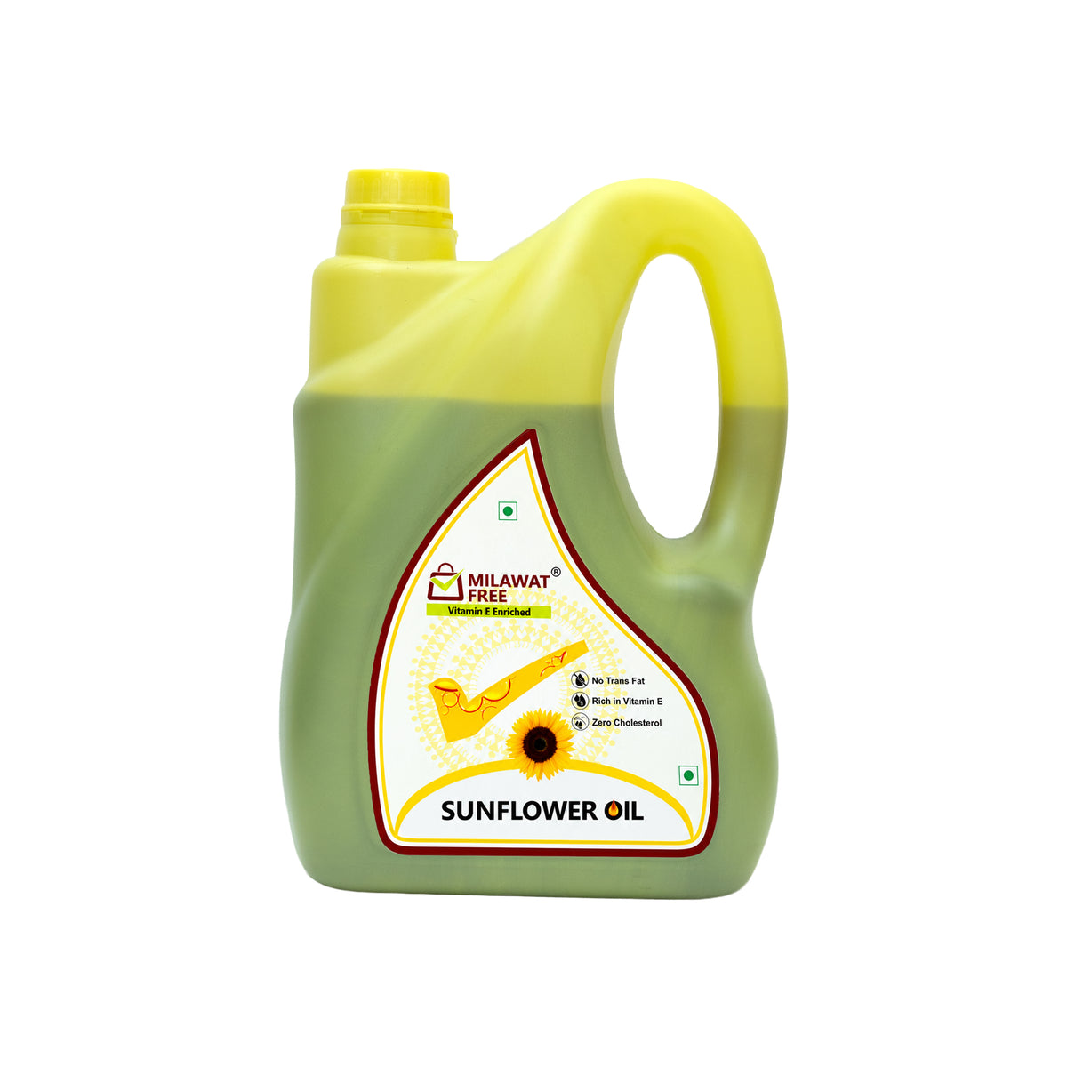 Milawat Free Sunflower Oil 5 litre front pack