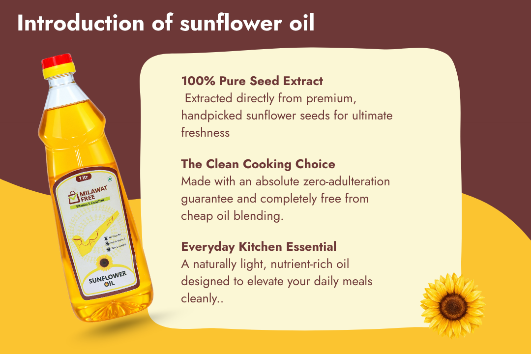 Introduction to Milawat Free Sunflower Oil