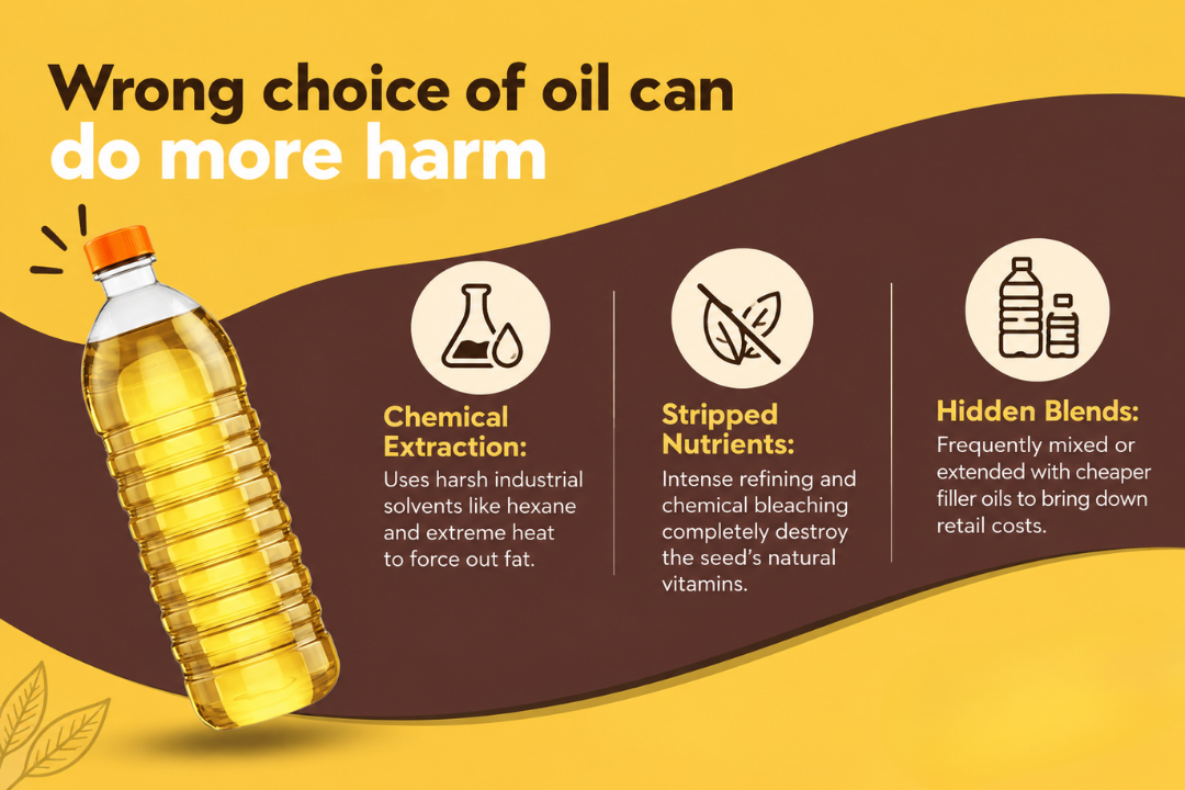 Risks of Choosing Low-Quality Sunflower Oil