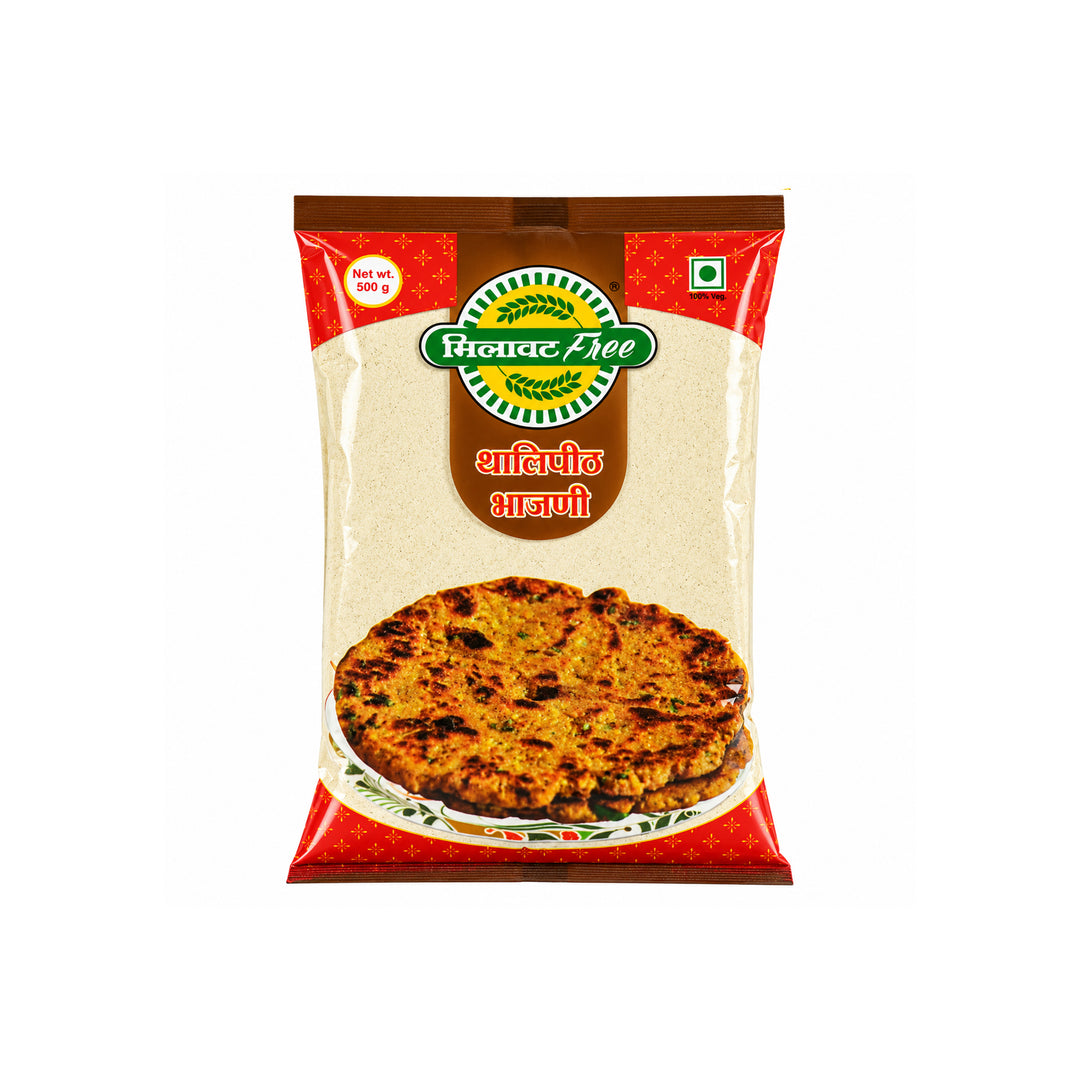 Milawat-Free Thalipeeth Bhajni 500g – Front Pack