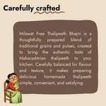 Milawat Free Thalipeeth Bhajni carefully crafted from traditional grains and pulses